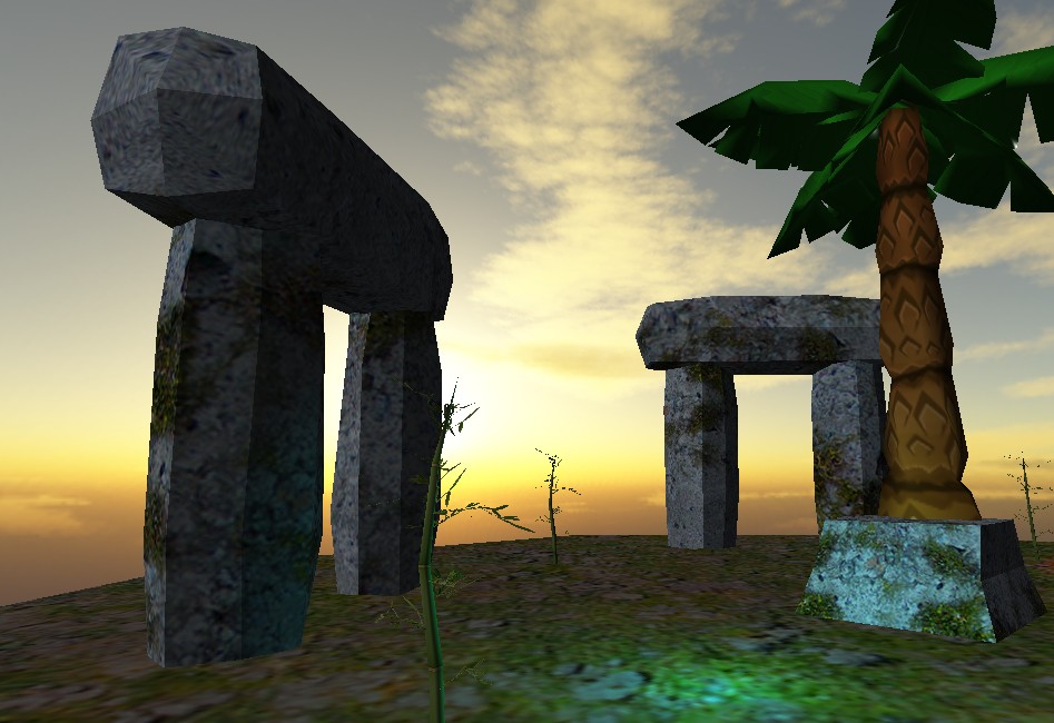 DirectX 11 solar system scene